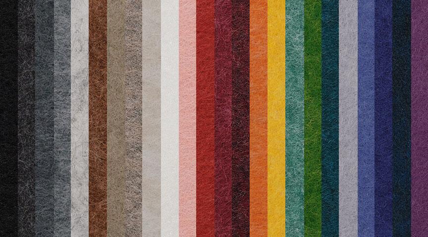 PET color palette